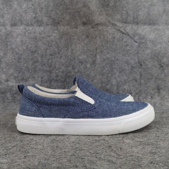 Old Navy Shoes Kids 13 Sneaker Slip On Casual Trainer Chambry Blue Toddler Youth - Picture 2 of 13